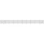 Anthrazitgrauer verzinkter Stahldrahtzaun 2x25 m von vidaXL, Zaunpaneele - Ref: Foro24-154206, Preis: 251,05 €, Rabatt: %