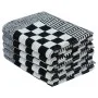 Set mit 20 schwarzen und weißen Baumwolltüchern von vidaXL, Handtücher - Ref: Foro24-136292, Preis: 40,76 €, Rabatt: %