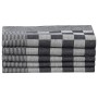 Set mit 20 schwarzen und weißen Baumwolltüchern von vidaXL, Handtücher - Ref: Foro24-136292, Preis: 41,30 €, Rabatt: %