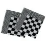 Set of 20 black and white cotton cloths by vidaXL, Towels - Ref: Foro24-136292, Price: 40,76 €, Discount: %