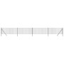Anthracite gray galvanized steel wire fence 1x10 m by vidaXL, fence panels - Ref: Foro24-154193, Price: 80,16 €, Discount: %
