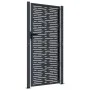 Puerta de jardín acero gris antracita diseño cuadrado 105x180cm de vidaXL, Puertas de jardín - Ref: Foro24-153194, Precio: 33...