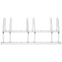 Bicycle rack for 3 galvanized steel bicycles by vidaXL, Bases and supports for storing bicycles - Ref: Foro24-154418, Price: ...