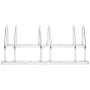Bicycle rack for 3 galvanized steel bicycles by vidaXL, Bases and supports for storing bicycles - Ref: Foro24-154418, Price: ...