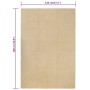 Rechteckiger Teppich aus natürlicher Baumwolle, 120 x 180 cm von vidaXL, Teppiche - Ref: Foro24-345111, Preis: 69,79 €, Rabat...