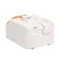 White HDPE and PP integrated camping toilet 24+17 L by vidaXL, Urinals and portable toilets - Ref: Foro24-154411, Price: 374,...