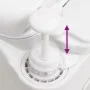 White HDPE and PP integrated camping toilet 24+17 L by vidaXL, Urinals and portable toilets - Ref: Foro24-154411, Price: 374,...