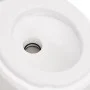 White HDPE and PP integrated camping toilet 24+17 L by vidaXL, Urinals and portable toilets - Ref: Foro24-154411, Price: 374,...