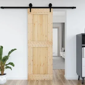 Puerta NARVIK madera maciza pino 80x210 cm de vidaXL, Puertas - Ref: Foro24-154437, Precio: 142,10 €, Descuento: %