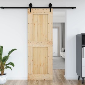 Puerta NARVIK madera maciza pino 80x210 cm