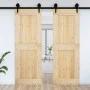 NARVIK solid pine wood door 80x210 cm by vidaXL, Doors - Ref: Foro24-154437, Price: 142,10 €, Discount: %