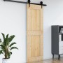 Puerta NARVIK madera maciza pino 80x210 cm de vidaXL, Puertas - Ref: Foro24-154437, Precio: 143,81 €, Descuento: %