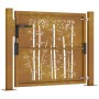 Gartentor Cortenstahl Bambus Design 105x105 cm von vidaXL, Gartentore - Ref: Foro24-153185, Preis: 164,33 €, Rabatt: %
