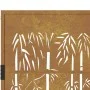 Garden gate made of corten steel with bamboo design, 105x105 cm. by vidaXL, garden gates - Ref: Foro24-153185, Price: 161,27 ...
