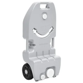 Gray camping water tank with wheels 25 l by vidaXL, Camping and hiking - Ref: Foro24-154414, Price: 102,52 €, Discount: %