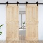 Puerta NARVIK madera maciza pino 80x210 cm de vidaXL, Puertas - Ref: Foro24-154431, Precio: 119,21 €, Descuento: %