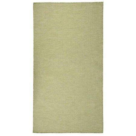 Grüner Flachgewebe-Outdoor-Teppich 80x150 cm von vidaXL, Teppiche - Ref: Foro24-340806, Preis: 29,03 €, Rabatt: %