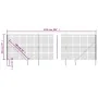 Wire fence with anchor spikes anthracite gray 2x25 m by vidaXL, fence panels - Ref: Foro24-154286, Price: 236,41 €, Discount: %