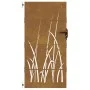 Gartentor aus Cortenstahl, Grasdesign, 85 x 175 cm von vidaXL, Gartentore - Ref: Foro24-153224, Preis: 182,61 €, Rabatt: %