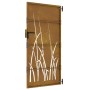 Puerta de jardín acero corten diseño hierba 85x175 cm de vidaXL, Puertas de jardín - Ref: Foro24-153224, Precio: 182,38 €, De...