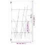 Gartentor aus Cortenstahl, Grasdesign, 85 x 175 cm von vidaXL, Gartentore - Ref: Foro24-153224, Preis: 182,61 €, Rabatt: %