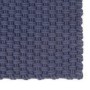Rechteckiger marineblauer Baumwollteppich 120x180 cm von vidaXL, Teppiche - Ref: Foro24-345126, Preis: 67,11 €, Rabatt: %
