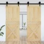 NARVIK solid pine wood door 85x210 cm by vidaXL, Doors - Ref: Foro24-154444, Price: 139,65 €, Discount: %