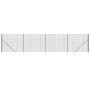Wire fence with anchor spikes anthracite gray 2x10 m by vidaXL, fence panels - Ref: Foro24-154246, Price: 146,62 €, Discount: %