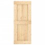NARVIK Tür aus massivem Kiefernholz 85x210 cm von vidaXL, Türen - Ref: Foro24-154438, Preis: 143,53 €, Rabatt: %