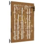 Gartentor aus Cortenstahl, Bambus-Design, 85 x 125 cm von vidaXL, Gartentore - Ref: Foro24-153234, Preis: 140,89 €, Rabatt: %