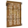 Gartentor aus Cortenstahl, Bambus-Design, 85 x 125 cm von vidaXL, Gartentore - Ref: Foro24-153234, Preis: 140,89 €, Rabatt: %