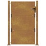 Corten steel garden gate 105x130 cm by vidaXL, garden gates - Ref: Foro24-153204, Price: 212,71 €, Discount: %