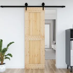 NARVIK-Tür aus massivem Kiefernholz, 70 x 210 cm von vidaXL, Türen - Ref: Foro24-154436, Preis: 117,42 €, Rabatt: %