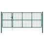 Gartengittertür aus verzinktem Stahl grün 350x175 cm von vidaXL, Gartentore - Ref: Foro24-154534, Preis: 380,02 €, Rabatt: %