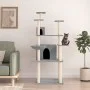 Cat scratching post with light gray sisal posts 166 cm by vidaXL, Cat furniture - Ref: Foro24-171724, Price: 65,74 €, Discoun...