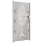 Corten steel garden gate with tree design 105x180 cm by vidaXL, garden gates - Ref: Foro24-153164, Price: 263,32 €, Discount: %