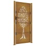 Puerta de jardín acero corten diseño árbol 105x180 cm