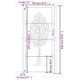 Cortenstahl Gartentor Baum Design 105x180 cm von vidaXL, Gartentore - Ref: Foro24-153164, Preis: 258,00 €, Rabatt: %