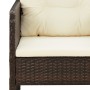 5-piece garden furniture set and brown synthetic rattan cushions by vidaXL, Garden sets - Ref: Foro24-319680, Price: 301,99 €...