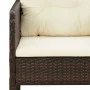 5-piece garden furniture set and brown synthetic rattan cushions by vidaXL, Garden sets - Ref: Foro24-319680, Price: 296,33 €...
