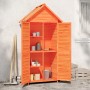 Gartengeräteschuppen aus braunem Kiefernholz, 89 x 52,5 x 175 cm von vidaXL, Schuppen - Ref: Foro24-172243, Preis: 194,68 €, ...