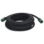 Manguera porosa para jardín caucho negro 16 mm 10 m