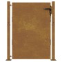 Gartentor aus Cortenstahl 105x130 cm von vidaXL, Gartentore - Ref: Foro24-153264, Preis: 187,55 €, Rabatt: %
