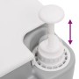 Gray and White HDPE Portable Camping Toilet 10+10 L by vidaXL, Urinals and portable toilets - Ref: Foro24-154408, Price: 124,...