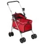 Folding dog stroller red oxford fabric 76x50x100 cm by vidaXL, pet strollers - Ref: Foro24-172199, Price: 95,17 €, Discount: %