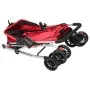 Folding dog stroller red oxford fabric 76x50x100 cm by vidaXL, pet strollers - Ref: Foro24-172199, Price: 95,17 €, Discount: %