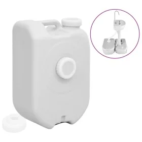 Portable water tank with gray adapter 24 L by vidaXL, Camping and hiking - Ref: Foro24-154415, Price: 66,25 €, Discount: %