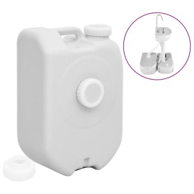 Tragbarer Wassertank mit grauem Adapter 24 L von vidaXL, Camping und Wandern - Ref: Foro24-154415, Preis: 70,48 €, Rabatt: %