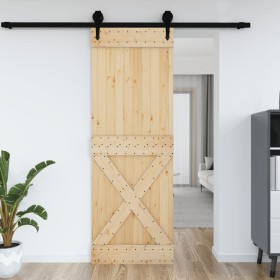 Puerta NARVIK madera maciza pino 80x210 cm