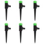 Rotierende Sprinkler 6 Stück grün schwarz 3x6x19,5 cm ABS&PP von vidaXL, Sprühzubehör - Ref: Foro24-154449, Preis: 9,87 €, Ra...